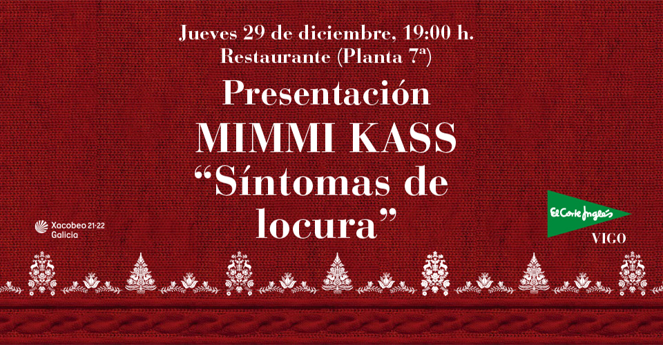 MIMMI KASS PRESENTA SU LIBRO “SÍNTOMAS DE LOCURA”